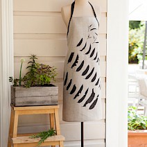 Gum Leaf Portrait Apron
