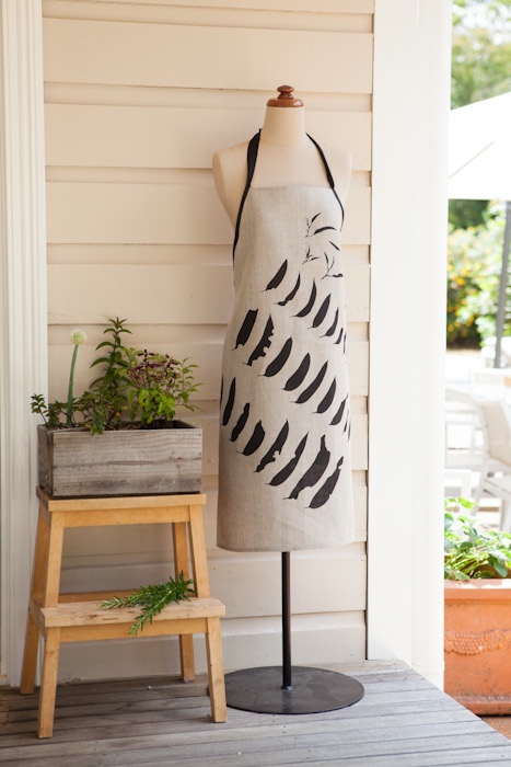 Gum Leaf Portrait Apron